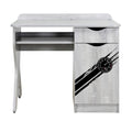 **Technische titel in het Nederlands: Moderne bureau met een ladesysteem en een strak design**